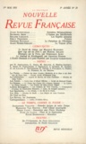  Gallimard - La Nouvelle Revue Française N° 29, mai 1955 : .