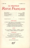  Gallimard - La Nouvelle Revue Française N°173 mai 1967 : .