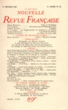  Gallimard - La Nouvelle Revue Française N°26, février 1955 : .