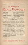  Gallimard - La Nouvelle Revue Française (1908-1943) N° 116 mai 1923 : .