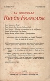  Gallimard - La Nouvelle Revue Française (1908-1943) N° 145 octobre 1925 : .