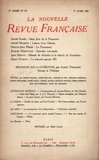  Gallimard - La Nouvelle Revue Française (1908-1943) N° 151 avril 1926 : .