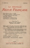  Gallimard - La Nouvelle Revue Française (1908-1943) N° 176 mai 1928 : .
