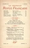  Gallimard - La Nouvelle Revue Française (1908-1943) N° 227 août 1932 : .
