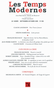 Claude Lanzmann - Les Temps Modernes N° 655, Septembre-Oc : .