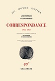 Jack Kerouac et Allen Ginsberg - Correspondance (1944-1969).