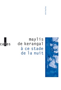 Maylis de Kerangal - A ce stade de la nuit.