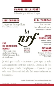 Michel Crépu - La Nouvelle Revue Française N° 625, juillet 2017 : .