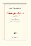 Albert Camus et Nicola Chiaromonte - Correspondance (1945-1959).