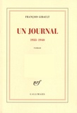 François Gibault - Un journal 1933-1940.
