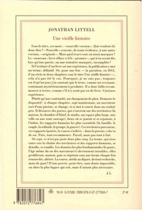 Une vieille histoire. Nouvelle version