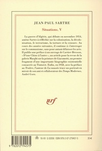Situations. Tome V : Mars 1954 - Avril 1958  édition revue et augmentée