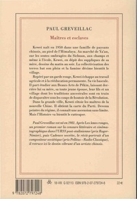 Maîtres et esclaves