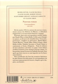 Nouveau roman. Correspondance, 1946-1999