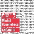 Michel Houellebecq - Anéantir.