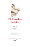 Charles Le Blanc et Rémi Mathieu - Philosophes taoïstes Tome 1 : Lao zi, Zhuang zi, Lie zi.