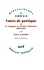 Paul Valéry - Cours de poétique - Tome 2, Le langage, la société, l'histoire (1940-1945).
