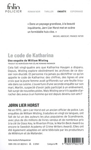 Une enquête de William Wisting  Le code de Katharina