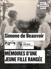 Simone de Beauvoir - Mémoires d'une jeune fille rangée.