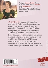 Au temps de François Ier. Journal d'Anne de Cormes, 1515-1516