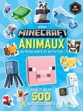 Craig Jelley et Ryan Marsh - Minecraft Animaux - Autocollants et activités, avec plus de 500 autocollants d'animaux.