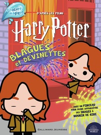  Wizarding World - Blagues et devinettes Harry Potter - Avec 1 pinceau.