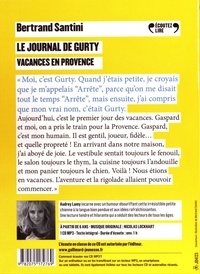 Le journal de Gurty Tome 1 Vacances en Provence -  avec 1 CD audio MP3