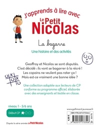 J'apprends à lire avec Le Petit Nicolas  La Bagarre. Niveau 1, début CP
