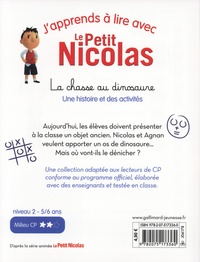J'apprends à lire avec Le Petit Nicolas  La Chasse au dinosaure. Niveau 2, milieu CP