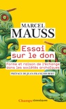 Marcel Mauss - Essai sur le don - Forme et raison de l’échange dans les sociétés archaïques.
