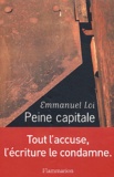 Emmanuel Loi - Peine capitale.