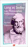 David Sedley et Anthony Long - Les philosophes hellénistiques. - Tome 1, Pyrrhon, L'épicurisme.
