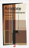  Aristote - Seconds Analytiques - Organon IV,Edition bilingue grec-français.