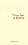 Philippe Beck - Un Journal.