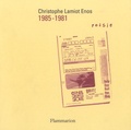Christophe Lamiot Enos - 1985-1981.