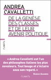Andrea Cavalletti - De la genèse des classes et de leur avenir politique.