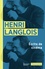 Henri Langlois - Ecrits de cinéma (1931-1977).