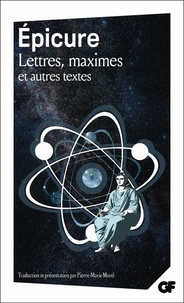  Epicure - Lettres, maximes et autres textes.