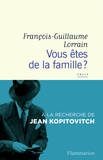 François-Guillaume Lorrain - Vous êtes de la famille ? - A la recherche de Jean Kopitovitch.