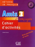 Colette Samson - Cahier d'activités - Méthode de français A2 B1.