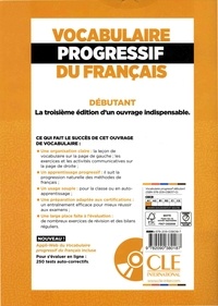 Vocabulaire progressif du français débutant A1. Corrigés 3e édition