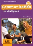 Evelyne Siréjols - Communication en dialogues Niveau intermédiaire A2/B1. 1 CD audio MP3