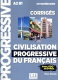 Ross Steele - Civilisation progressive du français A2 B1 intermédiaire - Corrigés.