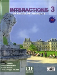 Gaël Crépieux et Gaëlle Frenehard - Interactions 3 A2 - Méthode de français. 1 DVD