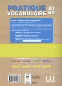 Pratique Vocabulaire A1/A2. 650 exercices corrigés inclus