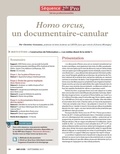  Collectif et Christine Gensanne - NRP Lycée - Séquence Bac Pro 2de - Homo orcus, un documentaire-canular.