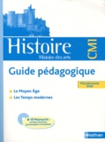 Roselyne Le Bourgeois - Histoire & Histoire des arts CM1 - Guide pédagogique, programme 2008. 1 Cédérom