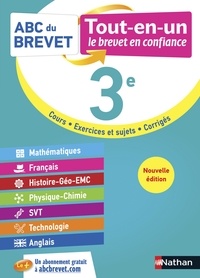 Olivier Dorler et Carole Feugère - COMPIL FICHE BA  : ABC du Brevet Tout en un 3e - Toutes les matières de Troisième pour le Brevet 2024 - Mathématiques, Français, Histoire-Géographie-EMC, Physique-Chimie, SVT, Technologie, Anglais.