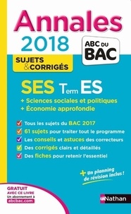 Sandrine Benasé-Rebeyrol et Béatrice Foussat - SES Tle ES spécifique & spécialité - Sujets & corrigés.