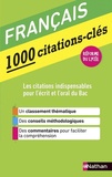 Mary Cosnay et Denis Huisman - Français, 1000 citations-clés.